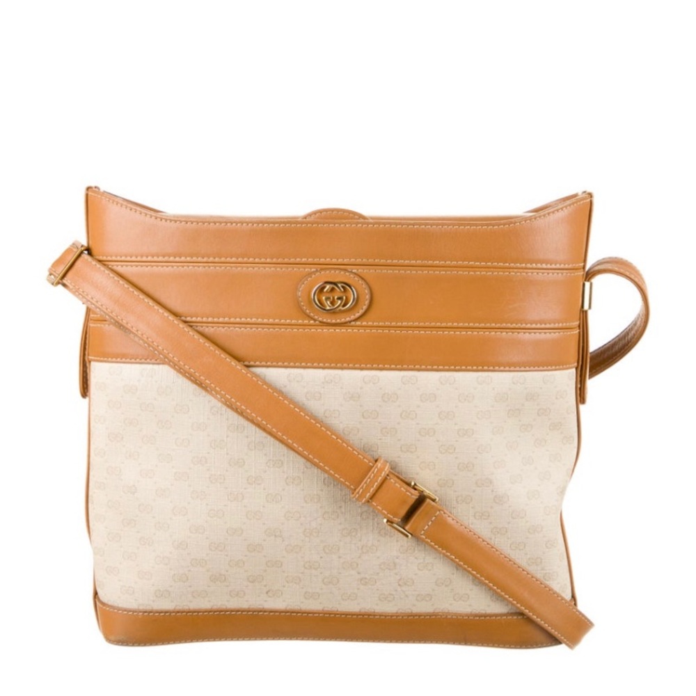 💯Vintage Gucci Micro GG shoulder Bag